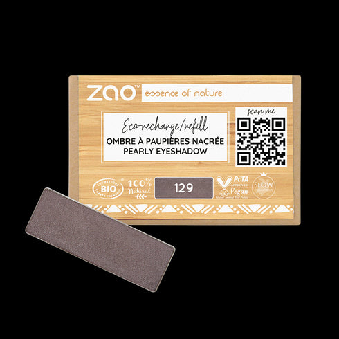 Zao 長方礦物眼影補充裝 Rectangle Eyeshadow Refill